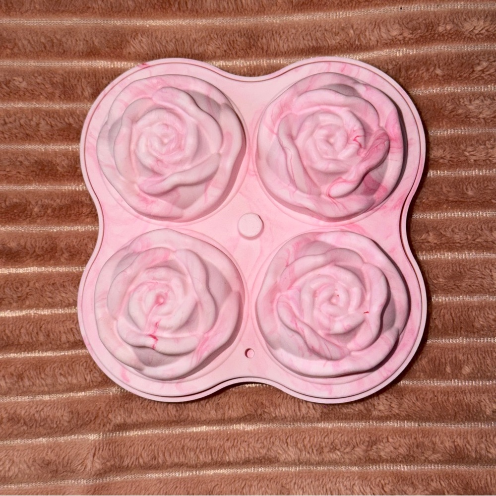 Pink Rose Silicone Mold